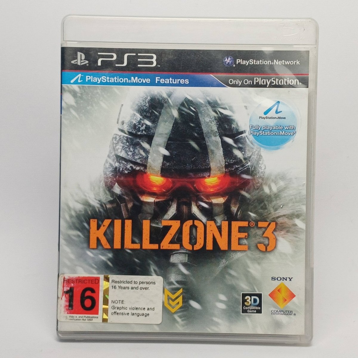 Cash for Games Killzone 3 (PS3) PS1 PS2 PS3 PS4 NZ AU