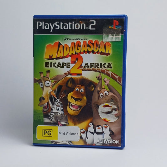 Cash for Games Madagascar: Escape 2 Africa (PS2) PS1 PS2 PS3 PS4 NZ AU