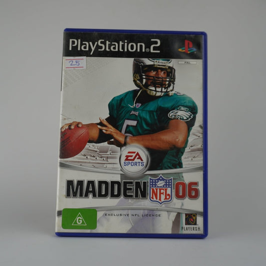 Cash for Games Madden NFL 06 - PAL (PS2) PS1 PS2 PS3 PS4 NZ AU