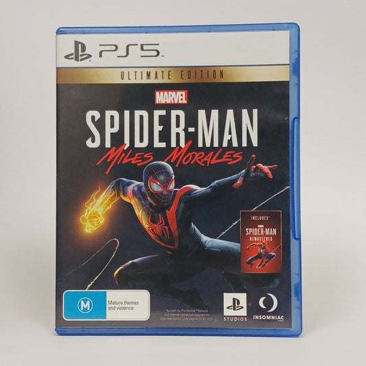 Cash for Games Marvel's Spider-Man: Miles Morales (PS5) PS1 PS2 PS3 PS4 NZ AU