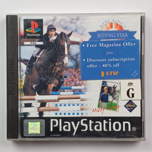 Cash for Games Mary King’s Riding Star - PAL (PS1) PS1 PS2 PS3 PS4 NZ AU