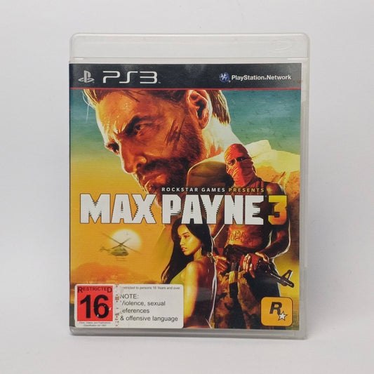 Cash for Games Max Payne 3 (PS3) PS1 PS2 PS3 PS4 NZ AU