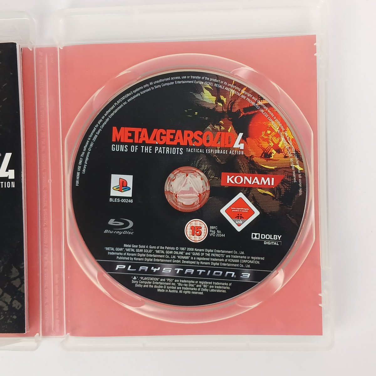 Cash for Games Metal Gear Solid 4: Guns of the Patriots (PS3) PS1 PS2 PS3 PS4 NZ AU