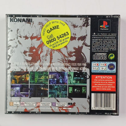 Cash for Games Metal Gear Solid (PS1) PS1 PS2 PS3 PS4 NZ AU