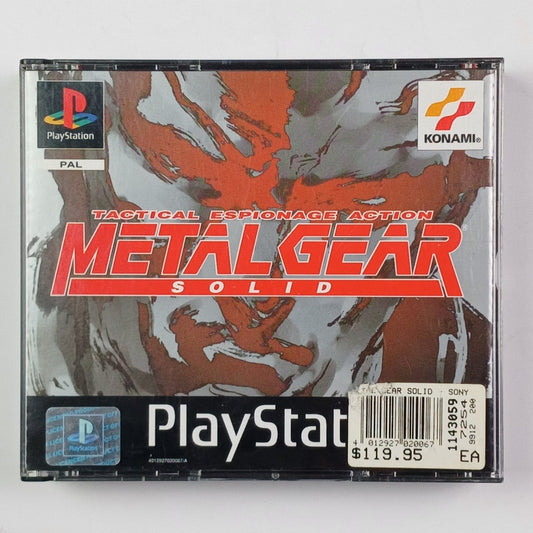 Cash for Games Metal Gear Solid (PS1) PS1 PS2 PS3 PS4 NZ AU