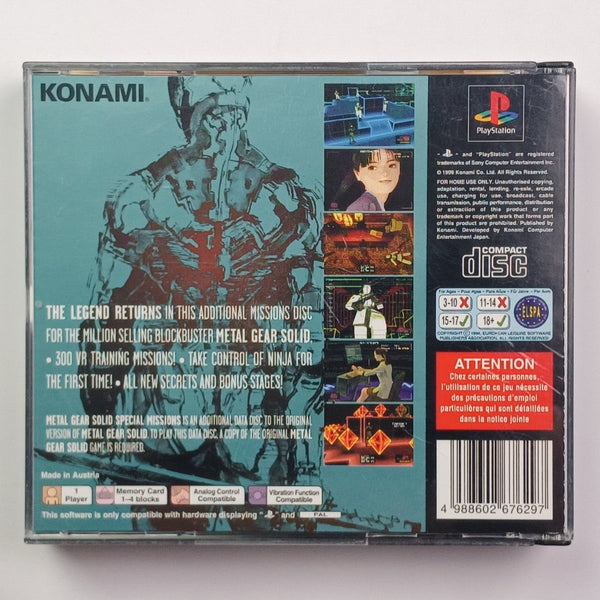 metal gear solid special missions ps3 Metal Gear Solid: Special Missions (PS1) – Cash for Games
