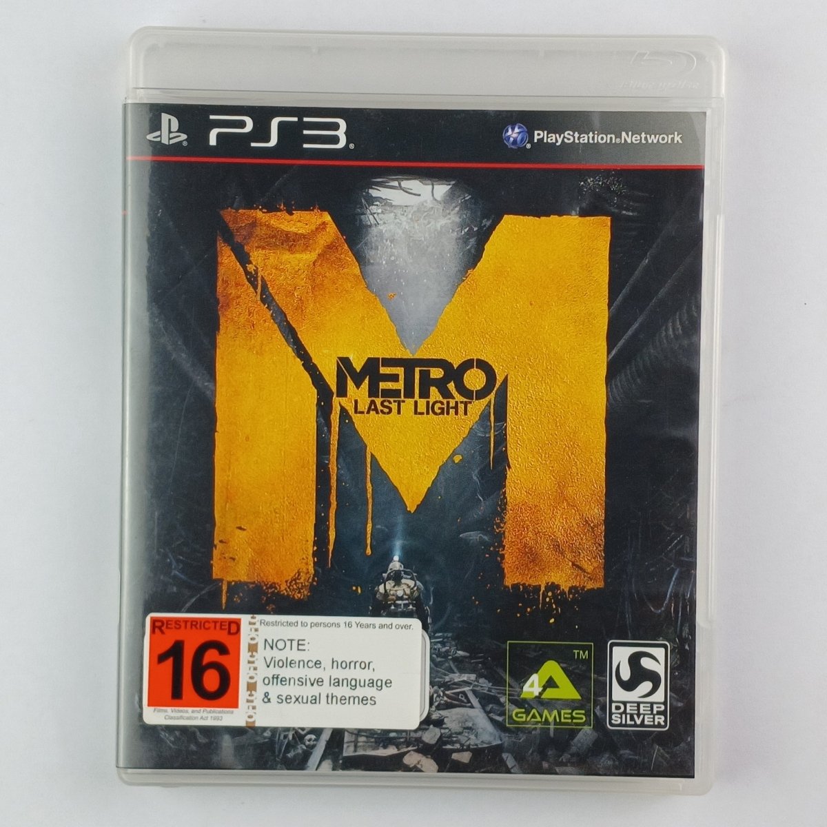 Cash for Games Metro Last Light (PS3) PS1 PS2 PS3 PS4 NZ AU