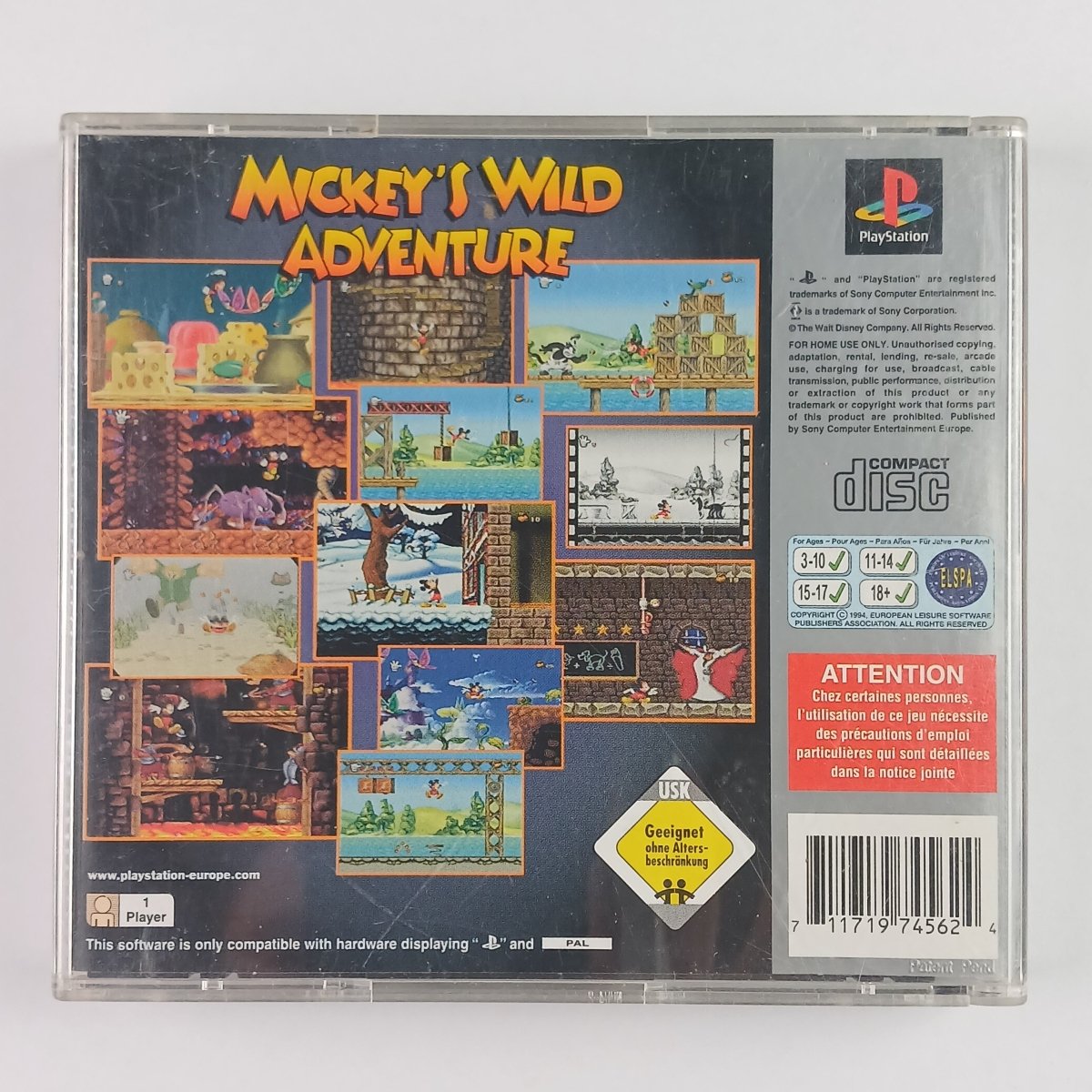 Cash for Games Mickey’s Wild Adventure (PS1) PS1 PS2 PS3 PS4 NZ AU