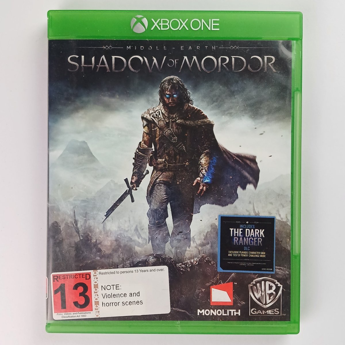 Cash for Games Middle Earth Shadow Of Mordor (Xbox One) PS1 PS2 PS3 PS4 NZ AU