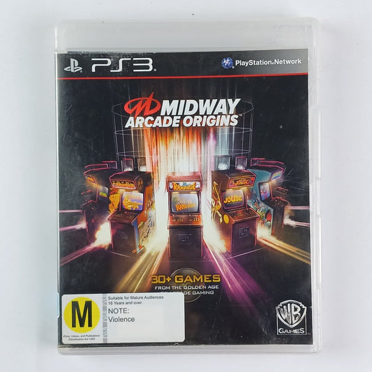 Cash for Games Midway Arcade Origins (PS3) PS1 PS2 PS3 PS4 NZ AU