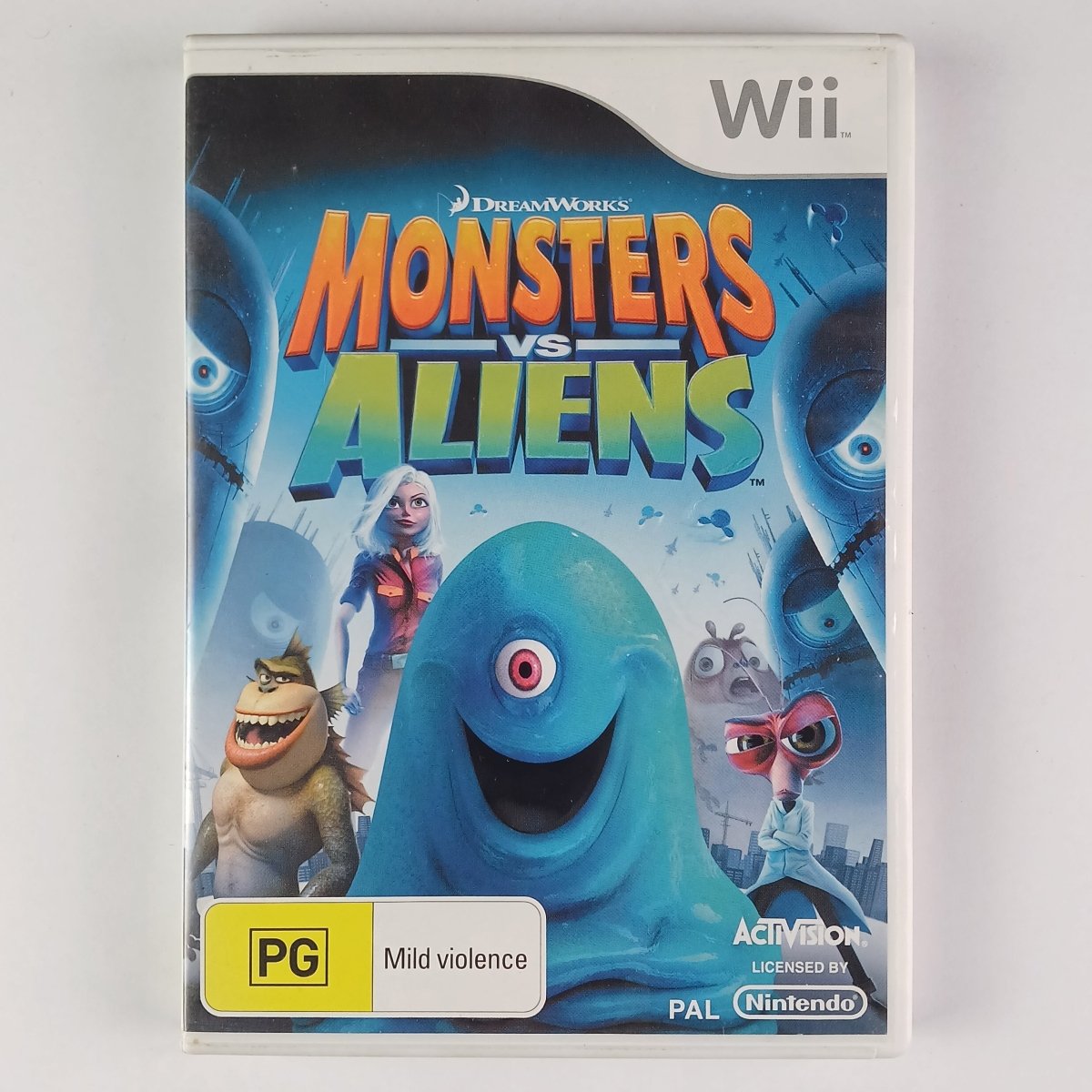 Cash for Games Monsters vs. Aliens (Wii) PS1 PS2 PS3 PS4 NZ AU