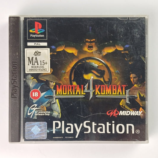 Cash for Games Mortal Kombat 4 (PS1) PS1 PS2 PS3 PS4 NZ AU