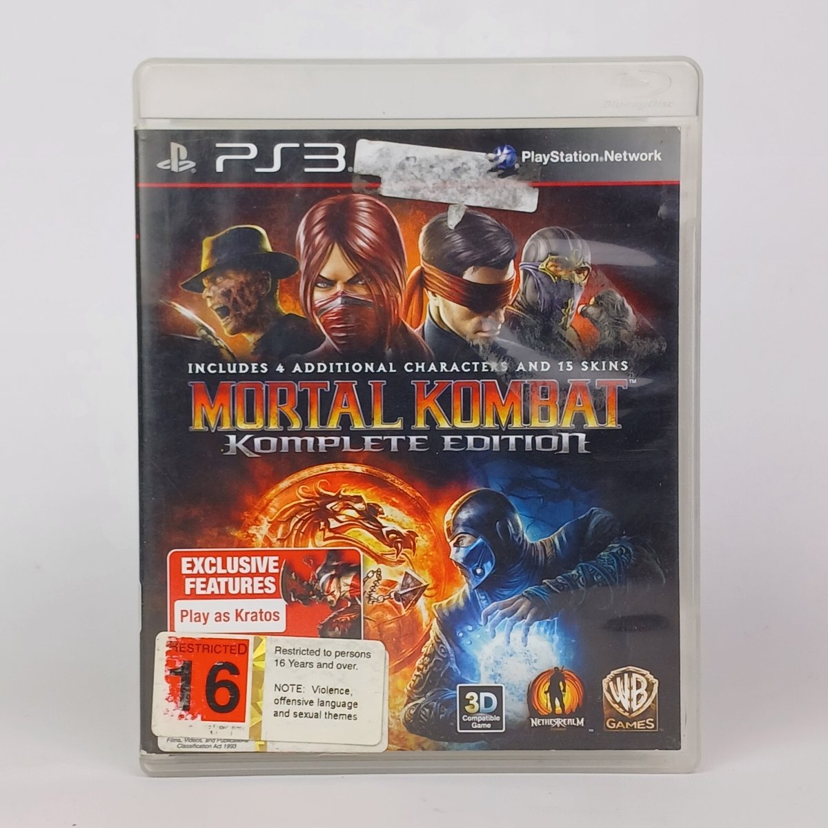 Cash for Games Mortal Kombat: Komplete Edition (PS3) PS1 PS2 PS3 PS4 NZ AU