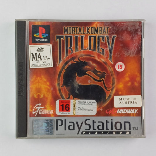 Cash for Games Mortal Kombat Trilogy (PS1) PS1 PS2 PS3 PS4 NZ AU