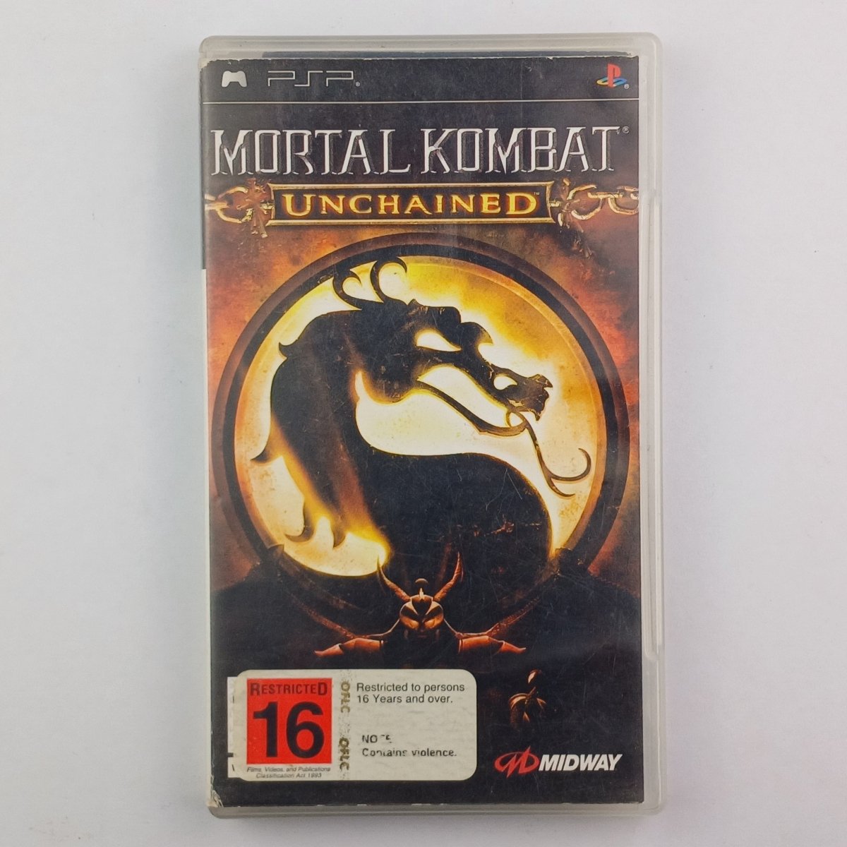 Cash for Games Mortal Kombat: Unchained (PSP) PS1 PS2 PS3 PS4 NZ AU