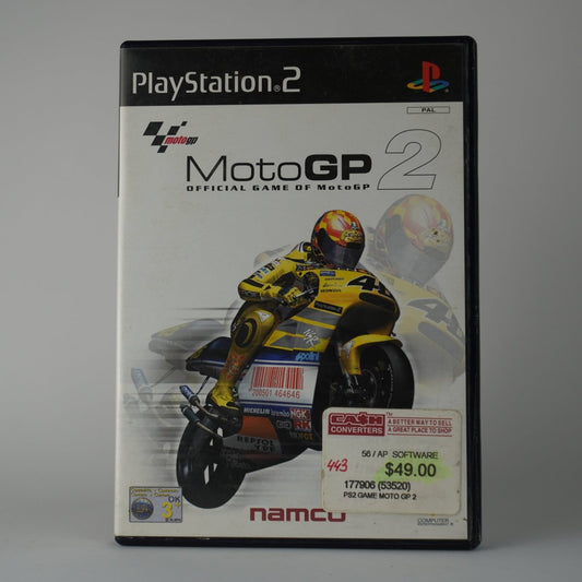 Cash for Games MotoGP2 - PAL (PS2) PS1 PS2 PS3 PS4 NZ AU