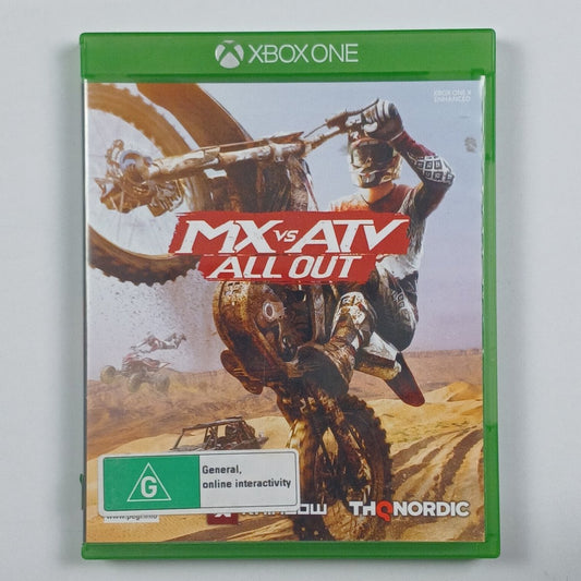 Cash for Games MX vs ATV All Out (Xbox One) PS1 PS2 PS3 PS4 NZ AU