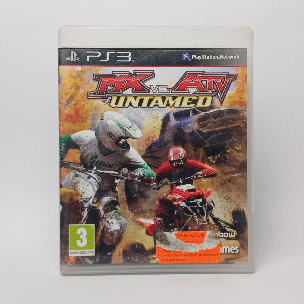 Cash for Games MX vs. ATV Untamed (PS3) PS1 PS2 PS3 PS4 NZ AU