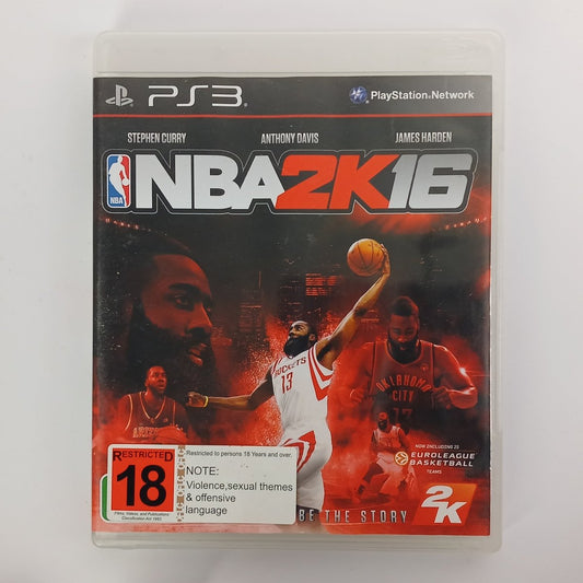 Cash for Games NBA 2K16 (PS3) PS1 PS2 PS3 PS4 NZ AU