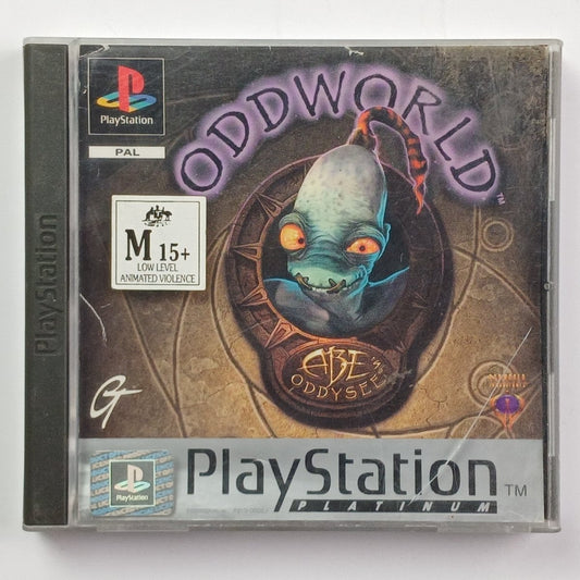 Cash for Games Oddworld: Abe's Oddysee (PS1) PS1 PS2 PS3 PS4 NZ AU