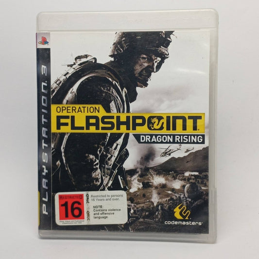 Cash for Games Operation Flashpoint: Dragon Rising (PS3) PS1 PS2 PS3 PS4 NZ AU