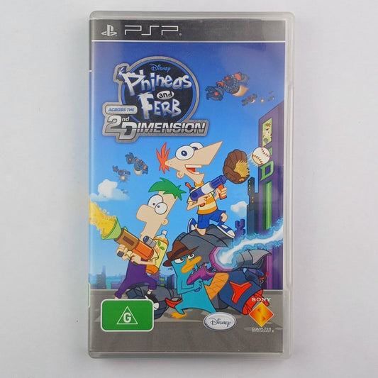 Cash for Games Phineas and Ferb: Across the 2nd Dimension (PSP) PS1 PS2 PS3 PS4 NZ AU