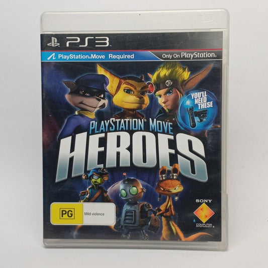 Cash for Games PlayStation Move Heroes (PS3) PS1 PS2 PS3 PS4 NZ AU