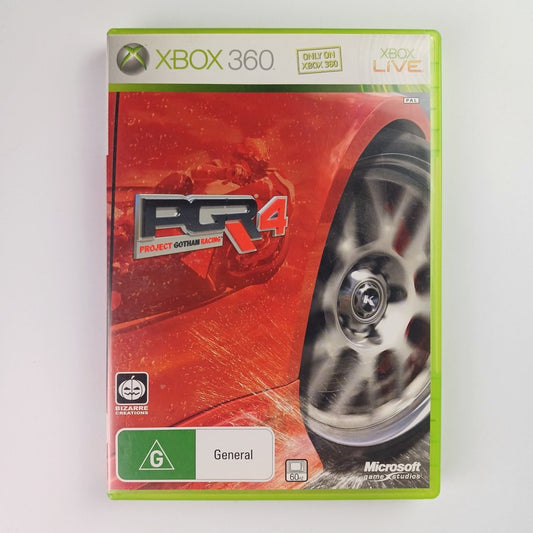 Cash for Games Project Gotham Racing 4 (Xbox 360) PS1 PS2 PS3 PS4 NZ AU