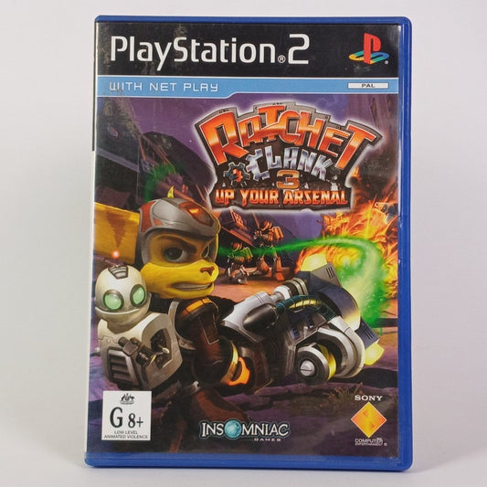 Cash for Games Ratchet & Clank 2: Locked and Loaded (PS2) PS1 PS2 PS3 PS4 NZ AU