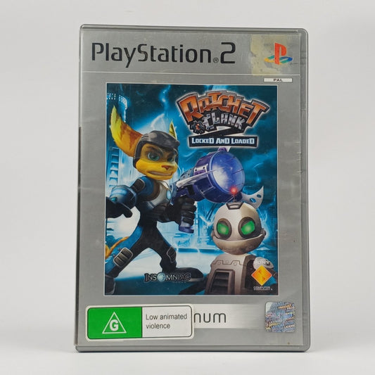 Cash for Games Ratchet & Clank 2: Locked and Loaded (PS2) PS1 PS2 PS3 PS4 NZ AU