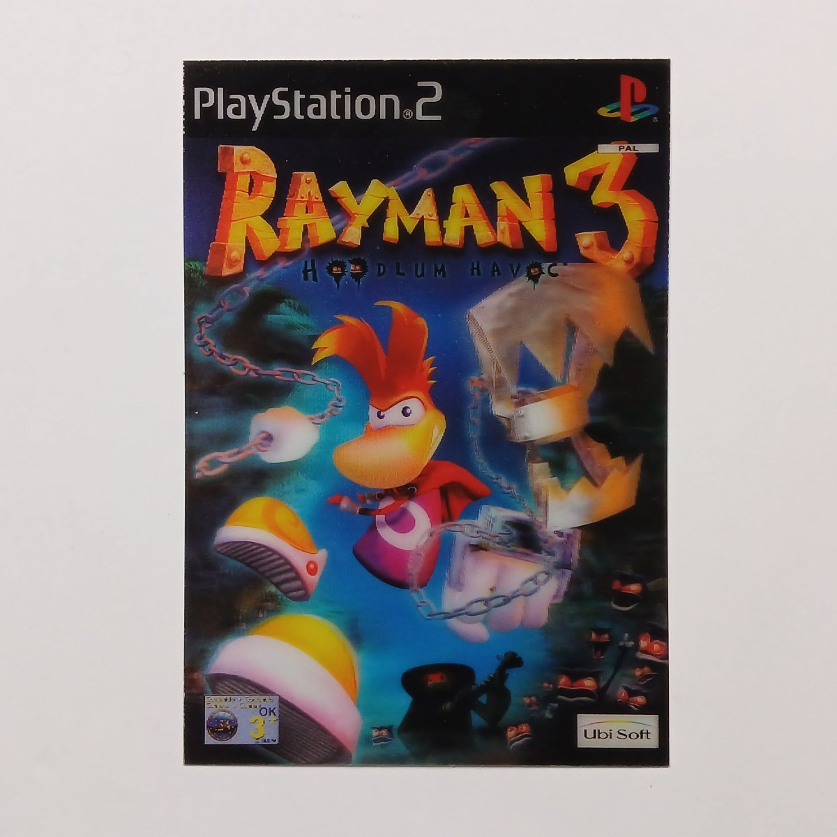 Cash for Games Rayman 3: Hoodlum Havoc - Holographic Card (PS2) PS1 PS2 PS3 PS4 NZ AU