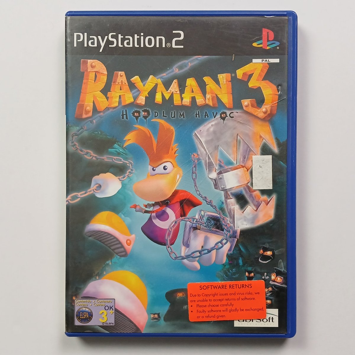 Cash for Games Rayman 3: Hoodlum Havoc - Holographic Card (PS2) PS1 PS2 PS3 PS4 NZ AU