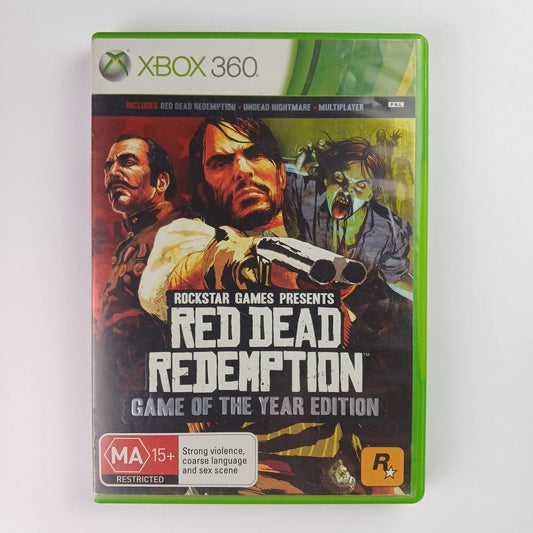 Cash for Games Red Dead Redemption Game of the Year Edition (Xbox 360) PS1 PS2 PS3 PS4 NZ AU