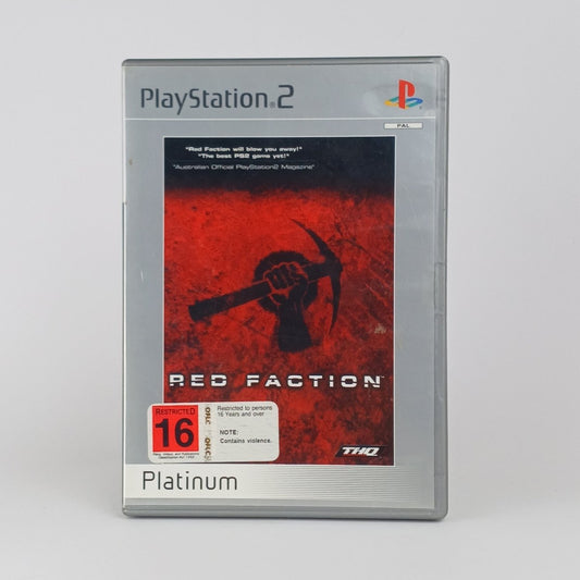 Cash for Games Red Faction - PAL (PS2) PS1 PS2 PS3 PS4 NZ AU