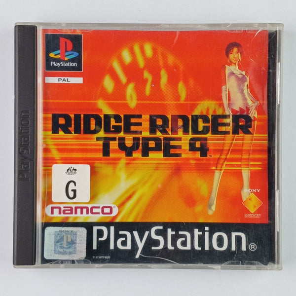 Cash for Games Ridge Racer Type 4 (PS1) PS1 PS2 PS3 PS4 NZ AU