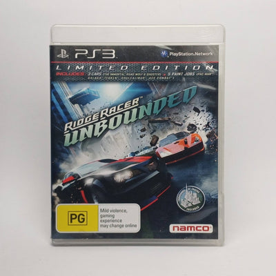 Cash for Games Ridge Racer Unbounded (PS3) PS1 PS2 PS3 PS4 NZ AU
