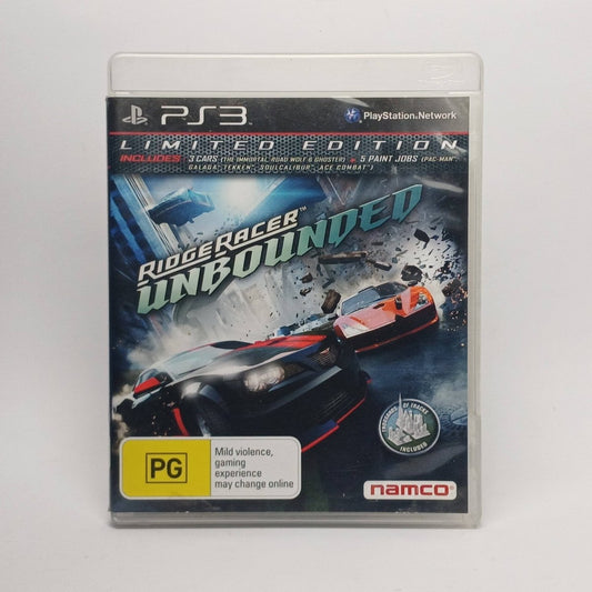 Cash for Games Ridge Racer Unbounded (PS3) PS1 PS2 PS3 PS4 NZ AU