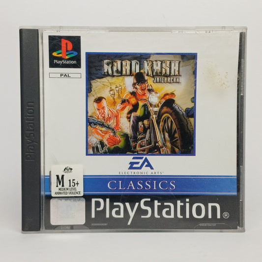 Cash for Games Road Rash Jailbreak - PAL (PS1) PS1 PS2 PS3 PS4 NZ AU