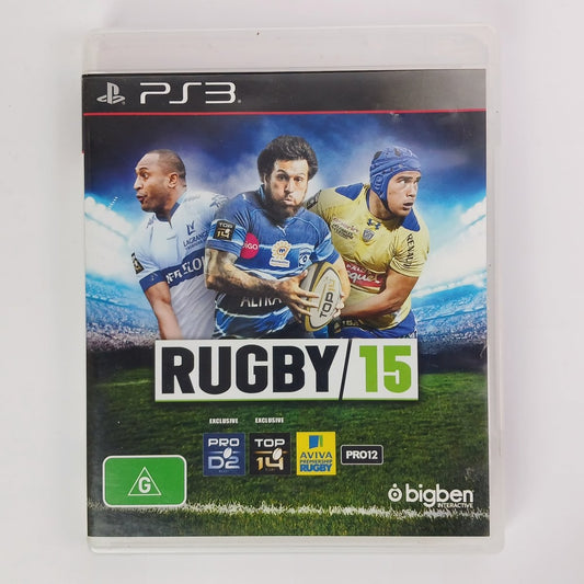 Cash for Games Rugby 15 (PS3) PS1 PS2 PS3 PS4 NZ AU