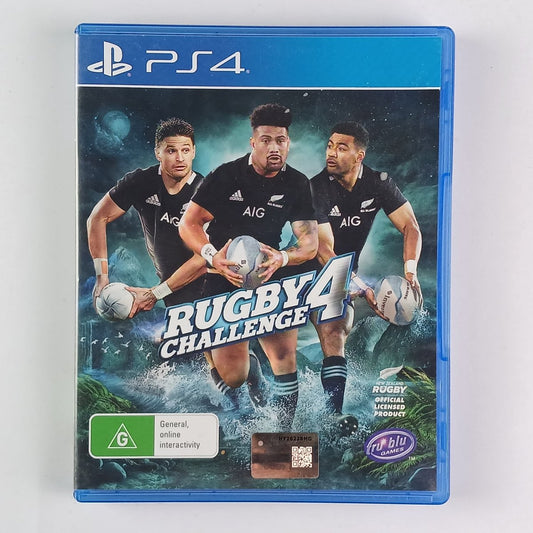 Cash for Games Rugby Challenge 4 (PS4) PS1 PS2 PS3 PS4 NZ AU