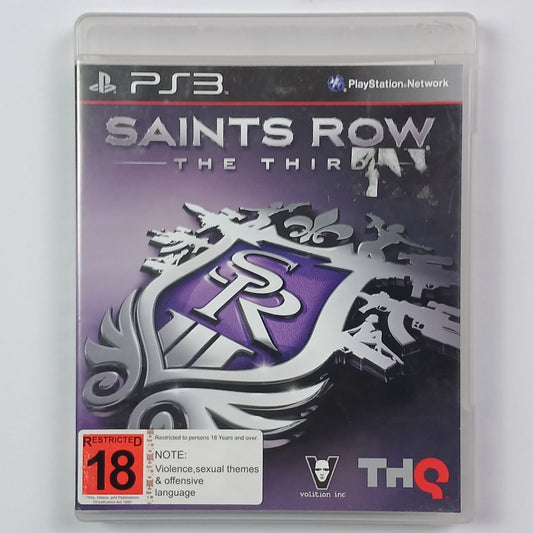 Cash for Games Saints Row: The Third (PS3) PS1 PS2 PS3 PS4 NZ AU