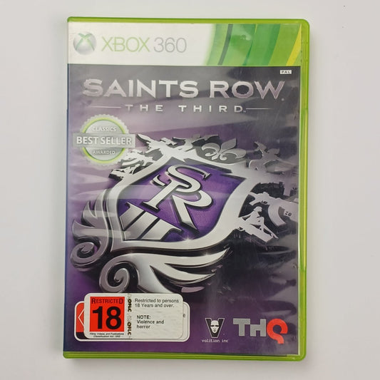 Cash for Games Saints Row The Third (Xbox 360) PS1 PS2 PS3 PS4 NZ AU