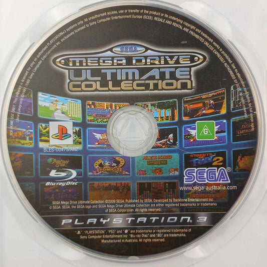 Cash for Games Sega Mega Drive Ultimate Collection (PS3) PS1 PS2 PS3 PS4 NZ AU