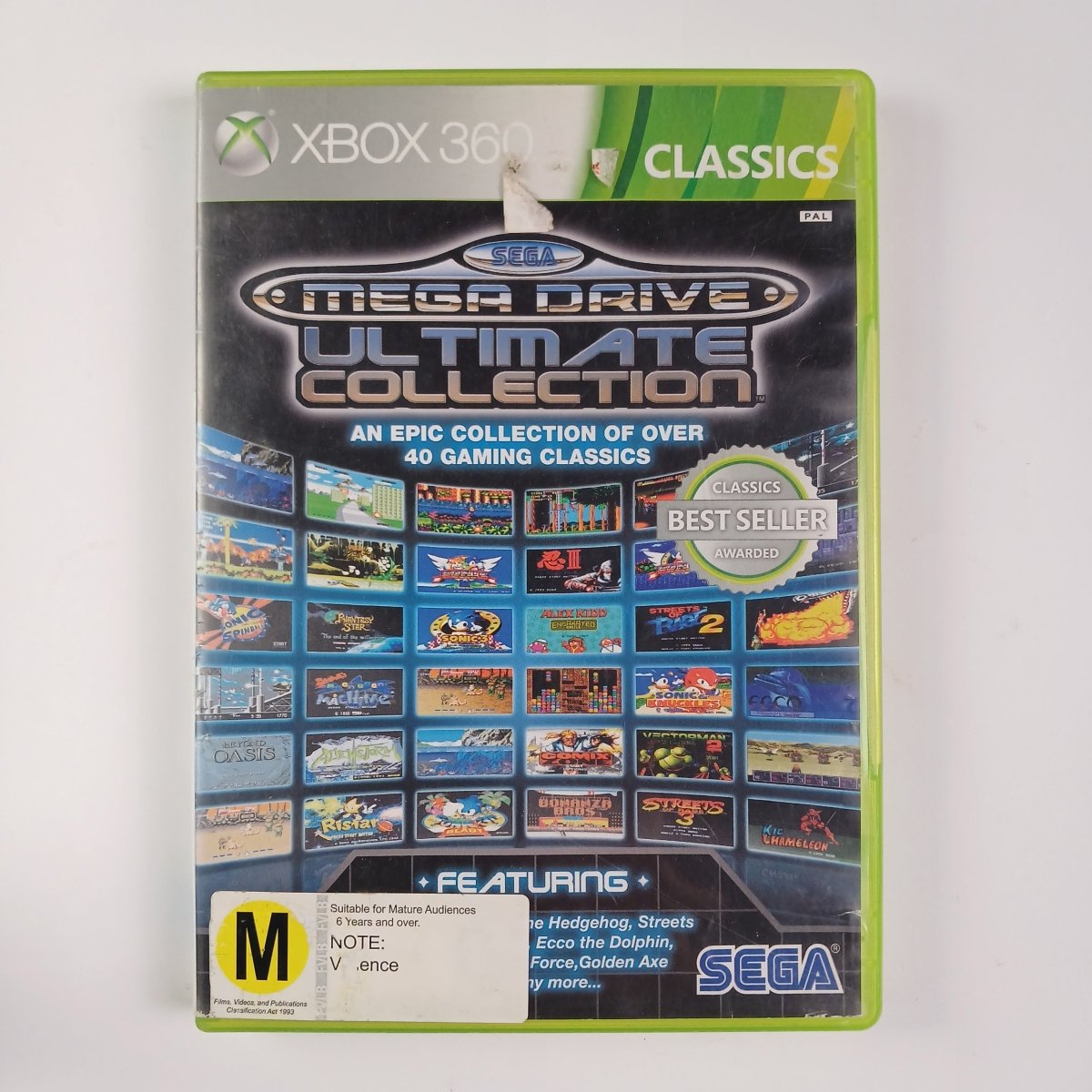 Cash for Games SEGA Mega Drive Ultimate Collection (Xbox 360) PS1 PS2 PS3 PS4 NZ AU