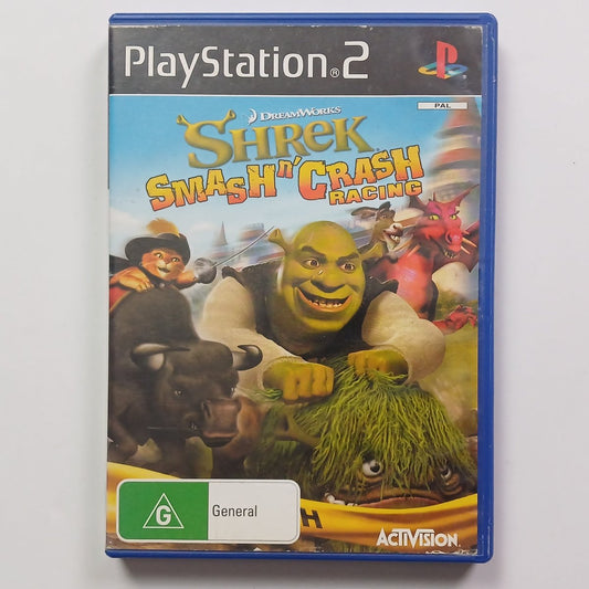 Cash for Games Shrek Smash n' Crash Racing (PS2) PS1 PS2 PS3 PS4 NZ AU