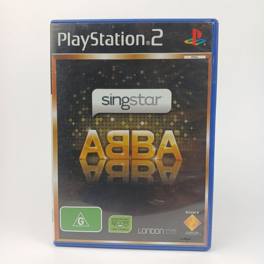 Cash for Games SingStar ABBA - PAL (PS2) PS1 PS2 PS3 PS4 NZ AU