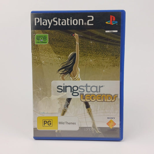 Cash for Games SingStar Legends - PAL (PS2) PS1 PS2 PS3 PS4 NZ AU