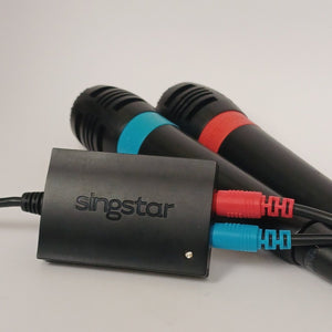 SingStar Microphones (Red Blue) for PS2/PS3 – Cash for Games