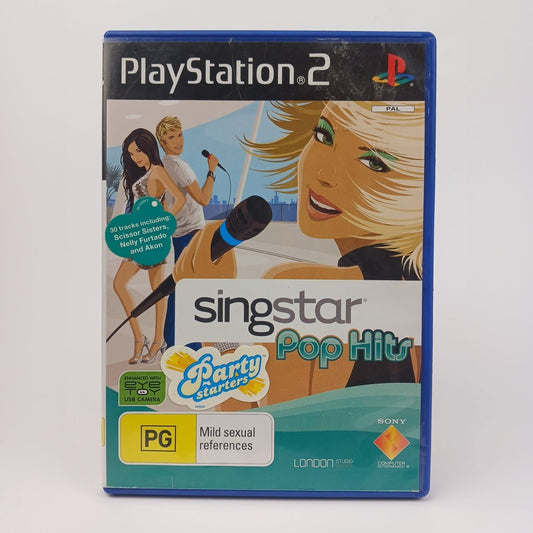 Cash for Games SingStar Pop Hits - PAL (PS2) PS1 PS2 PS3 PS4 NZ AU