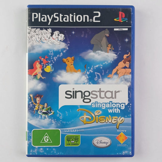 Cash for Games SingStar Singalong with Disney (PS2) PS1 PS2 PS3 PS4 NZ AU